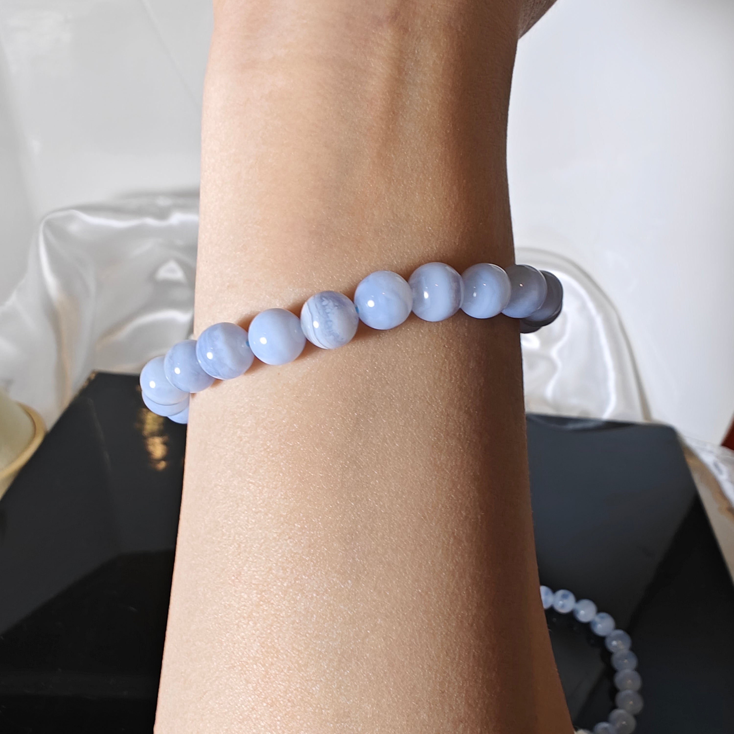 Blue Lace Agate Bracelet