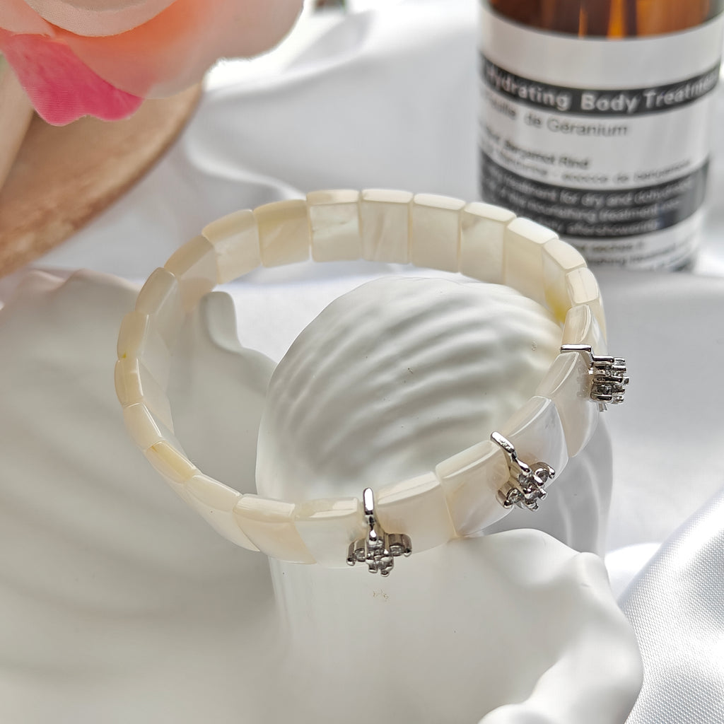 Stretchy Segmented Bangle Bracelet – Pintada Albina