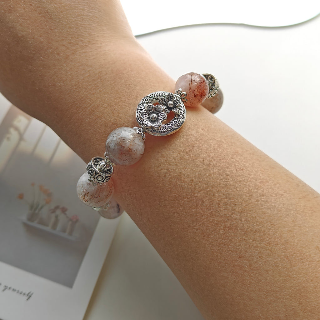 Stretchy Garden Quartz Bracelet