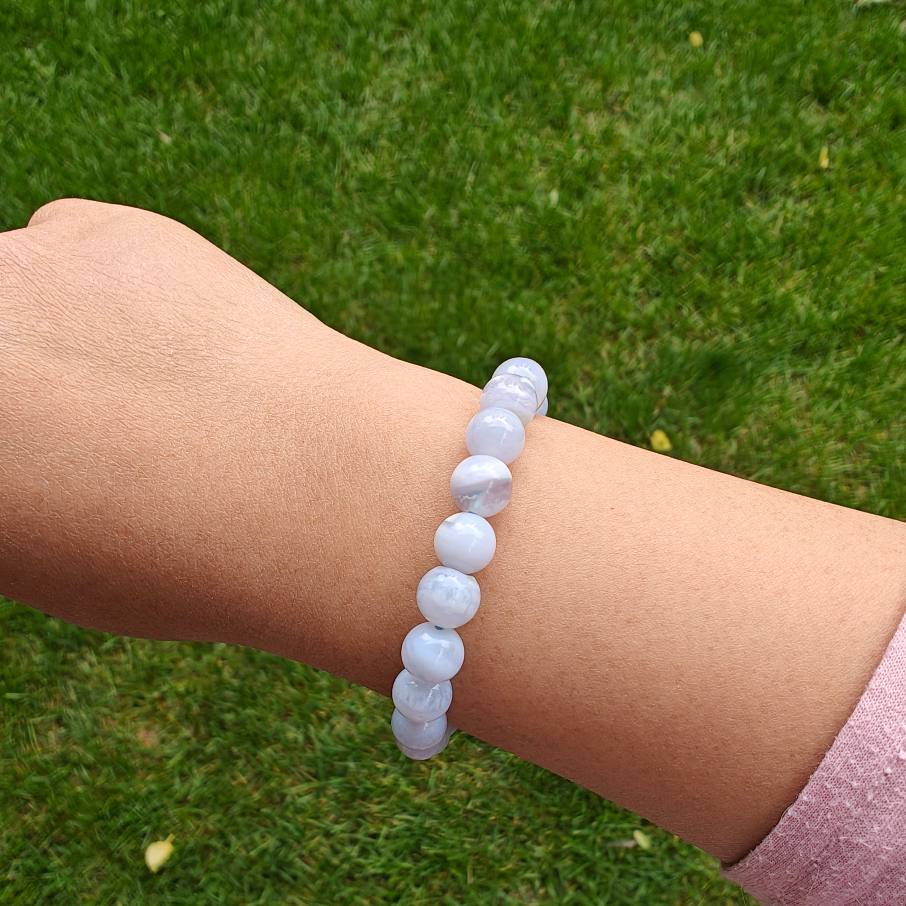 Blue Lace Agate Bracelet