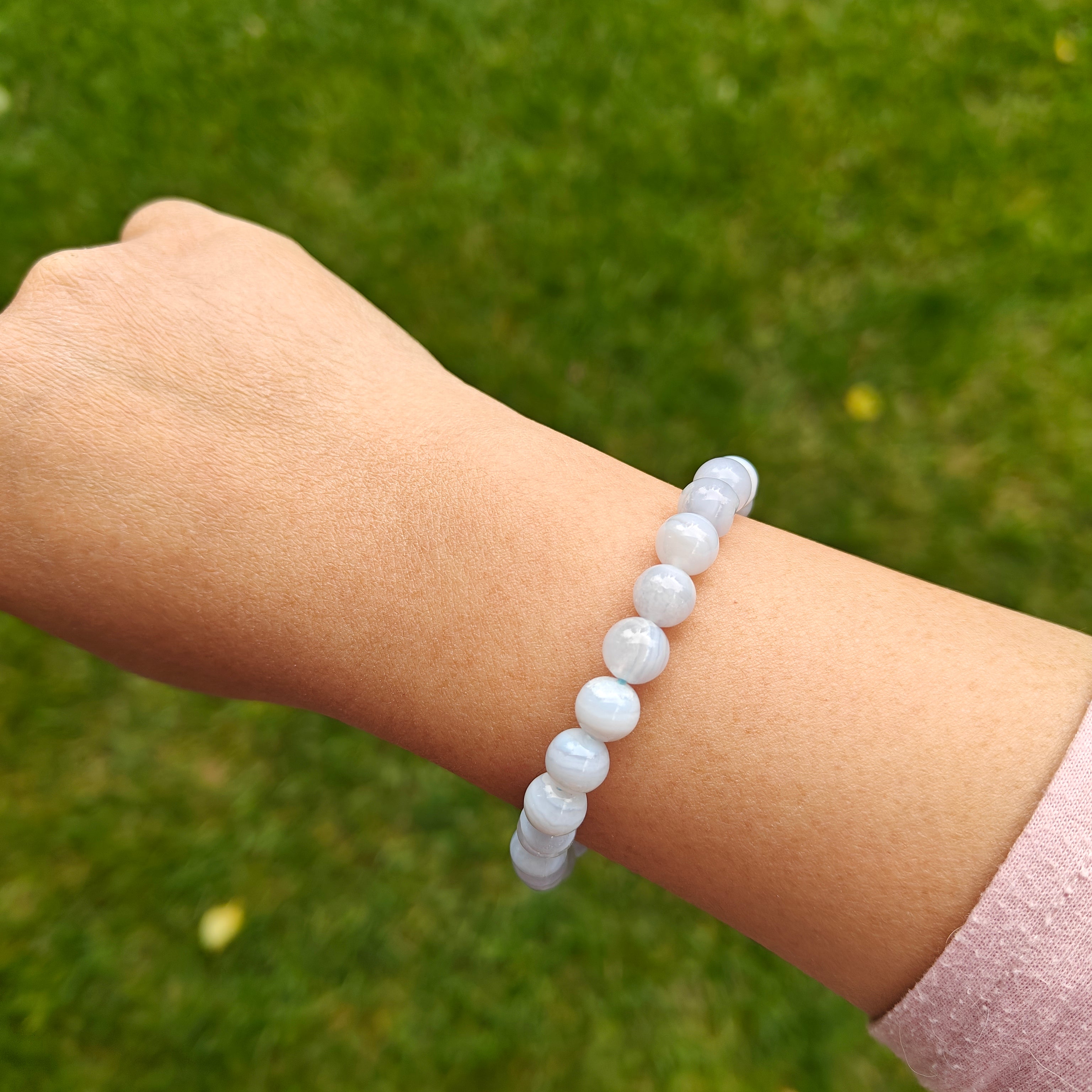 Blue Lace Agate Bracelet