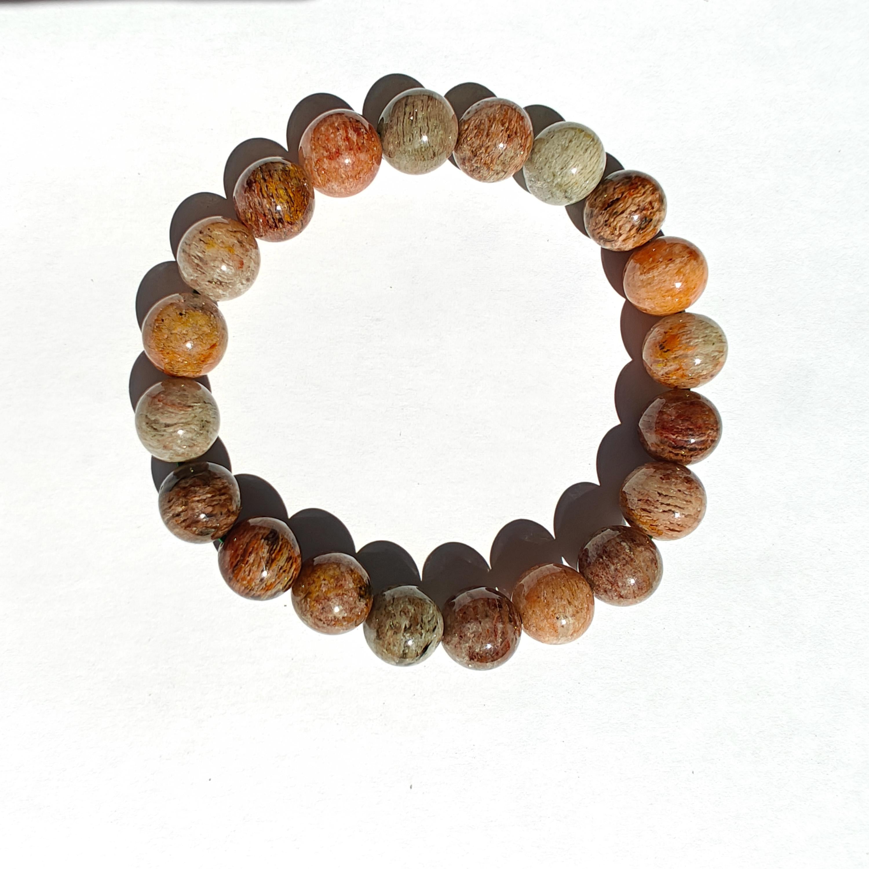 Natural Garden Quartz Stretchy Bracelet l Energy Infused l Healing Stone l Chakra l Meditation l Mala l Gift Ideas l Gift for Her