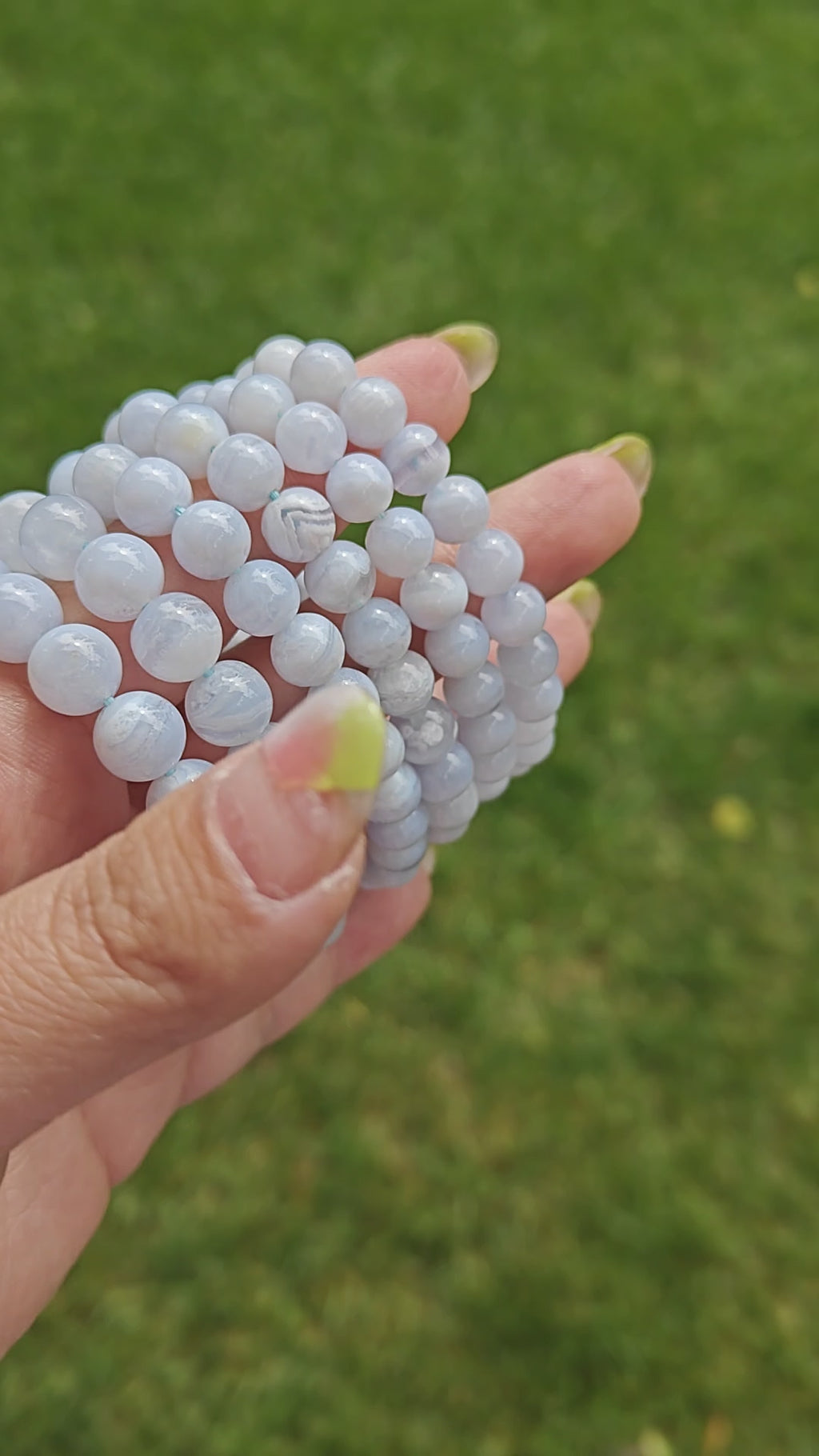 Blue Lace Agate Bracelet