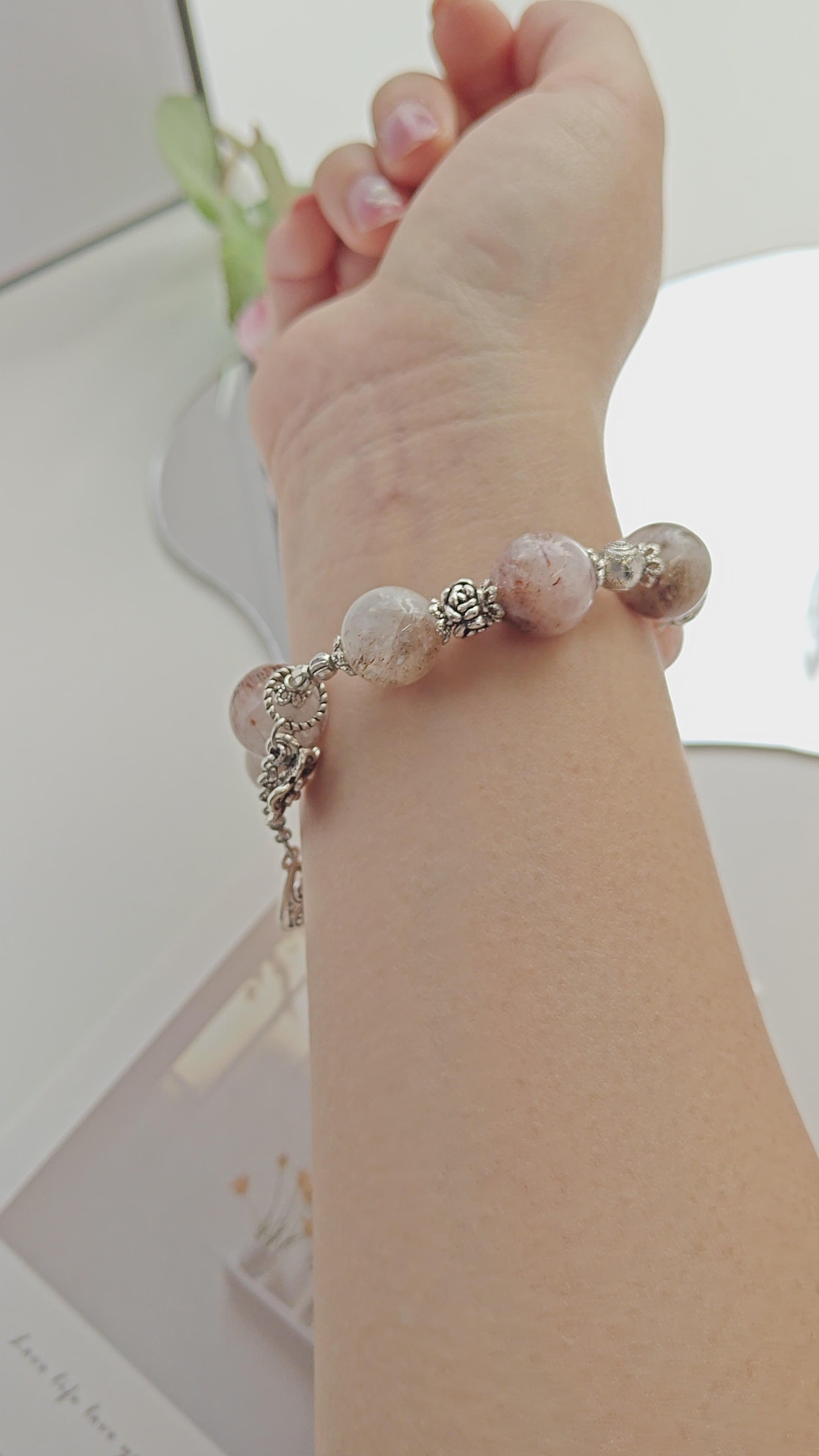 Stretchy Garden Quartz Bracelet